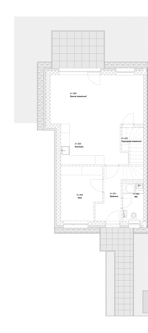 Rodinný dom 7A - Prízemie