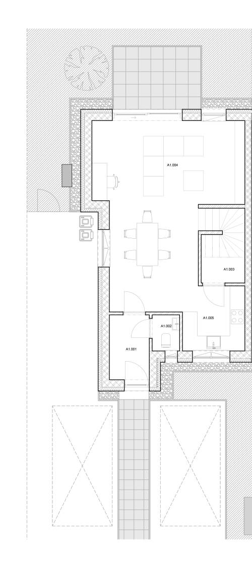 Rodinný dom 9A - Prízemie
